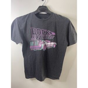 Back to the‎ Future T-Shirt Unisex Gray Size Large
